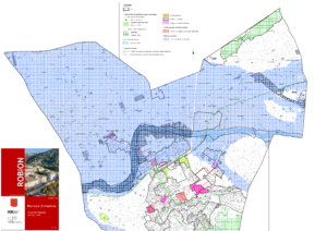 Modification du PLU n°1 - Carte des zonages - Extrait n°1