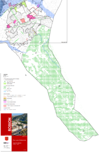 Modification du PLU n°1 - Carte des zonages - Extrait n°2