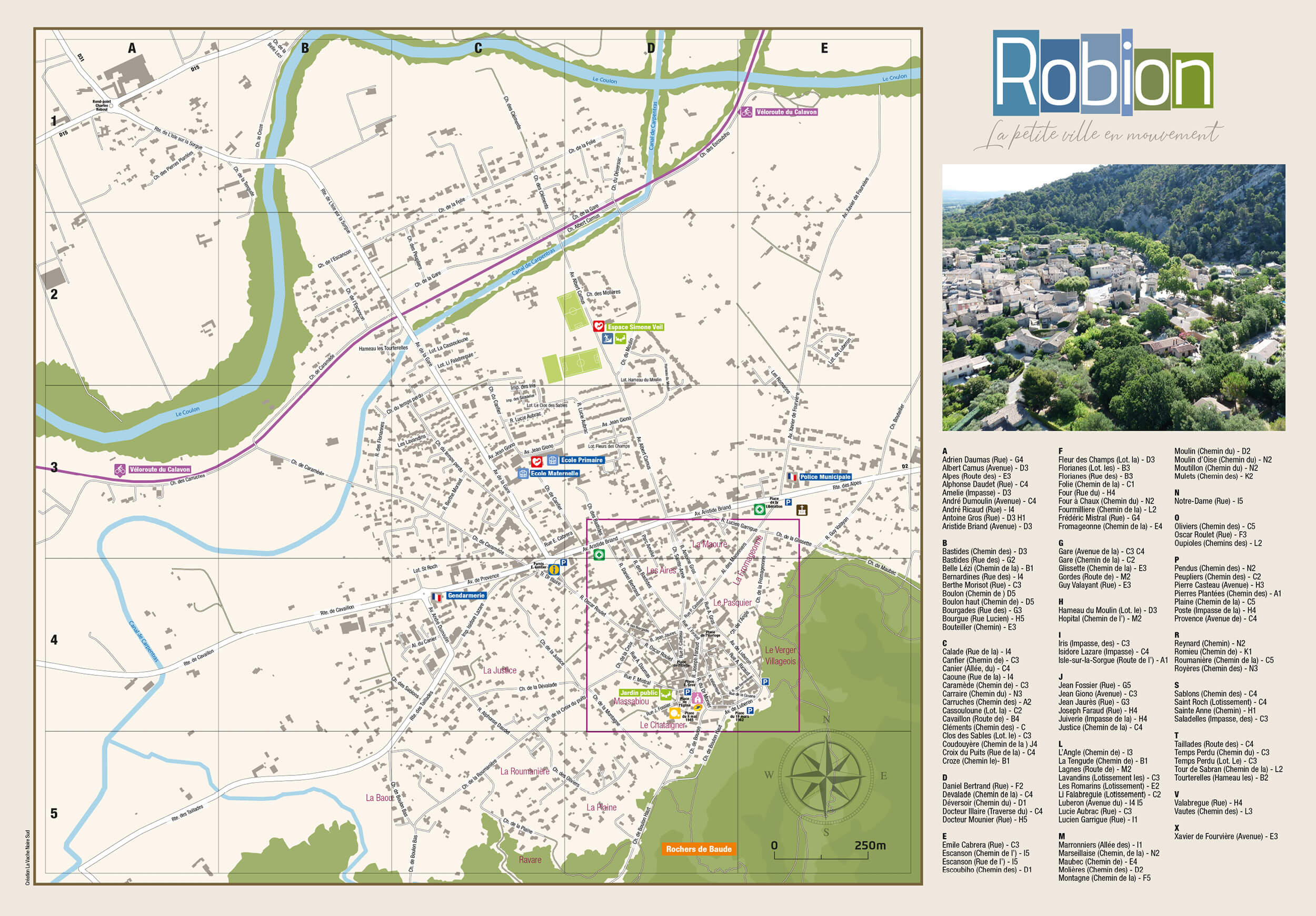 Plan recto de Robion, 2022