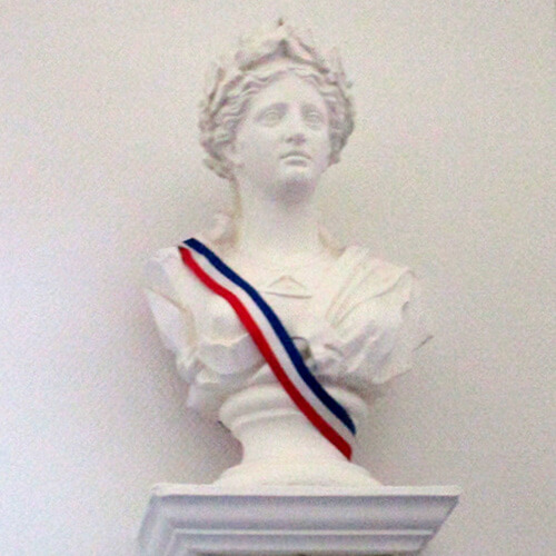 Marianne de la salle du conseil